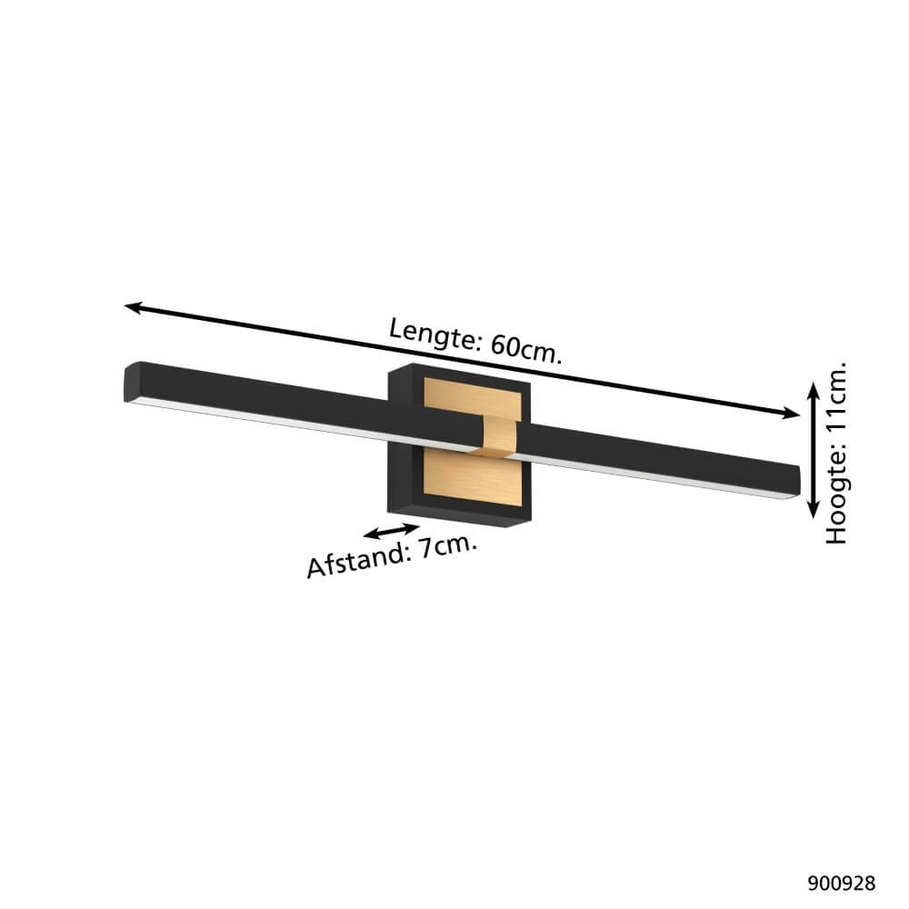 Applique de salle de bain Peguera 60 cm Eglo 9008606274987