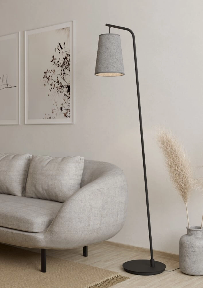 Lampadaire textile Alsager Eglo 9002759439873