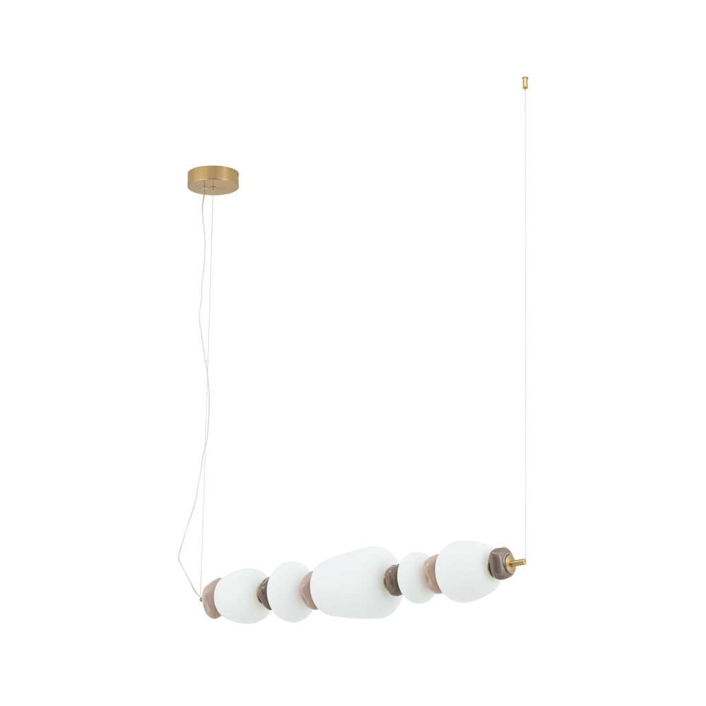 Lampe suspendue Ceramic Led céramique et verre 96 cm Lyora 5903139116992