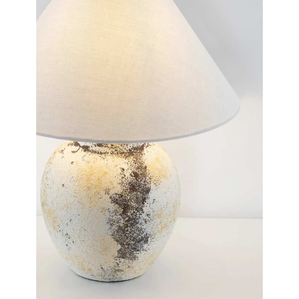 Lampe de table Lupe Céramiques marbrées Lyora 5212017477903