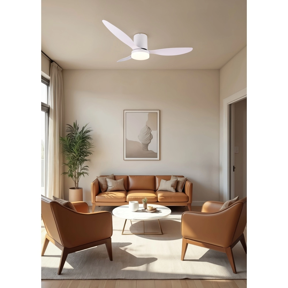 Ventilateur de plafond Goteborg Blanc Trio 4017807643602