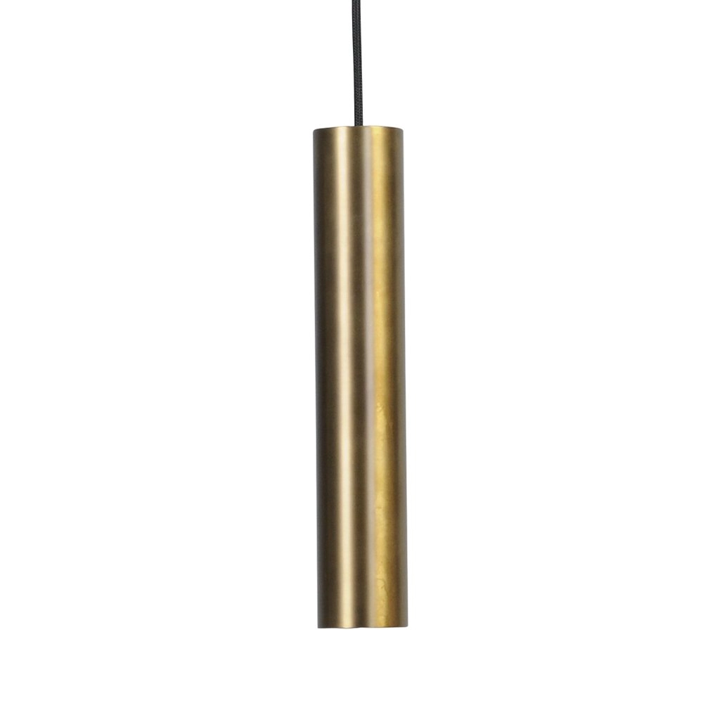 Lampe suspendue Run avec cylindre d'or Masterlight 8718121204499