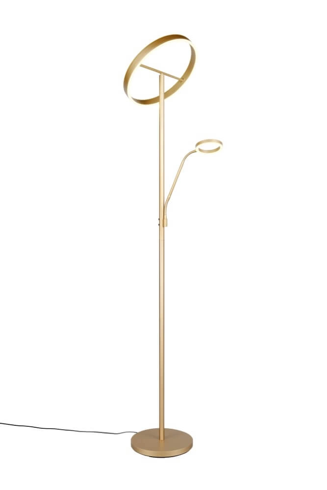 Lampe de lecture design Willis Or - 180cm Trio 4017807627923