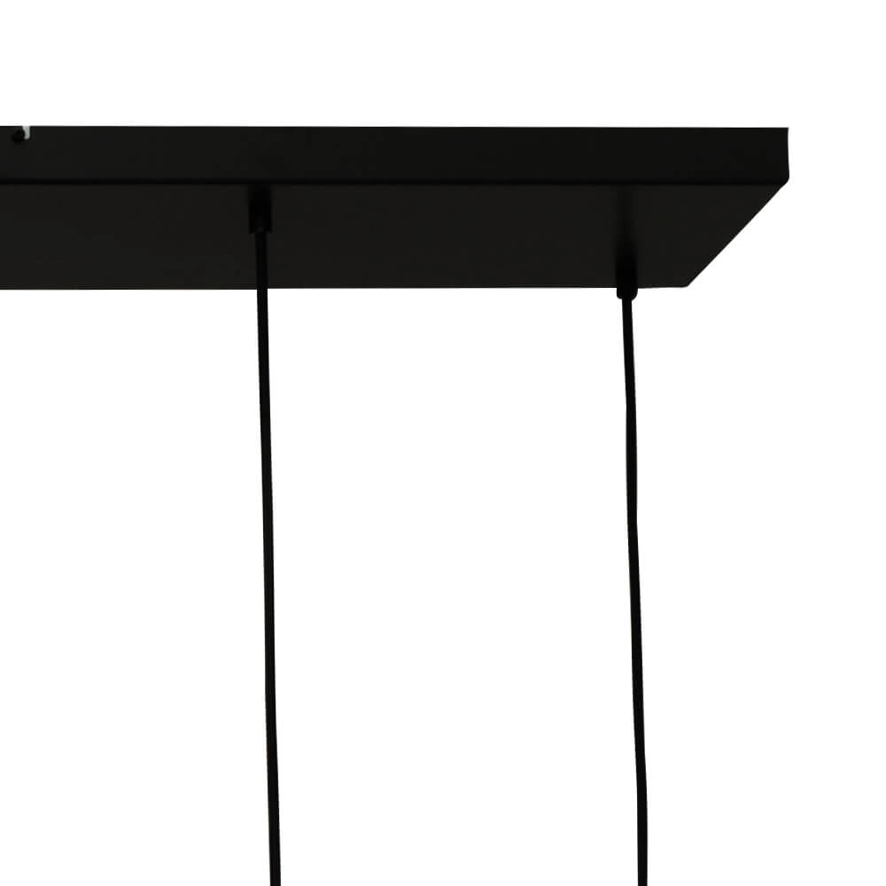 Lampe suspendue Lava 8x verre à fumée Masterlight 8718121286341