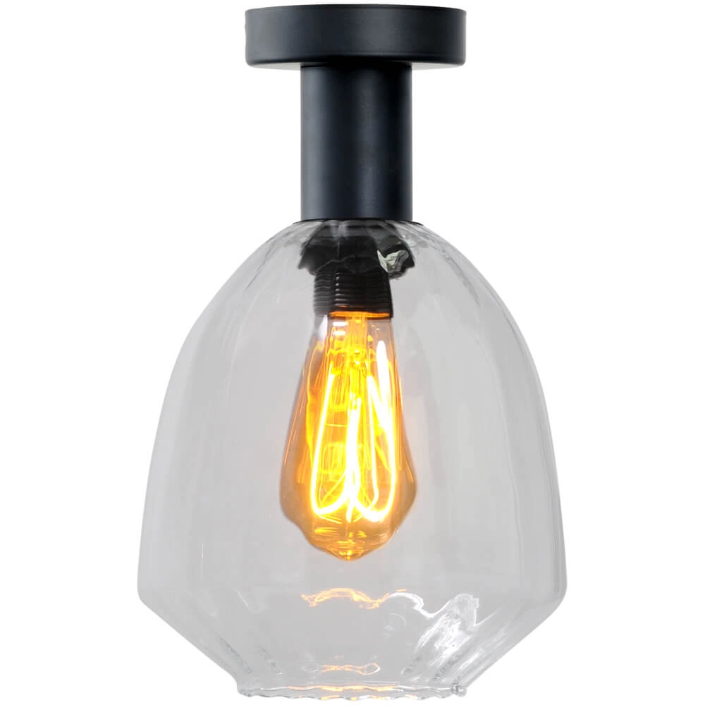 Plafonnier - Ø 20cm - Porto avec verre clair Nicolette Plafonnier - Ø 20cm - Porto avec verre clair Nicolette