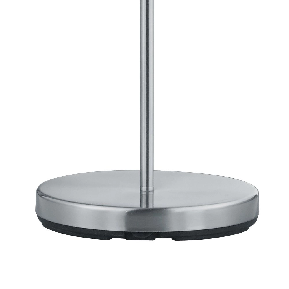 Lampadaire Series 4611 chrome mat avec abat-jour blanc Trio 4017807276121