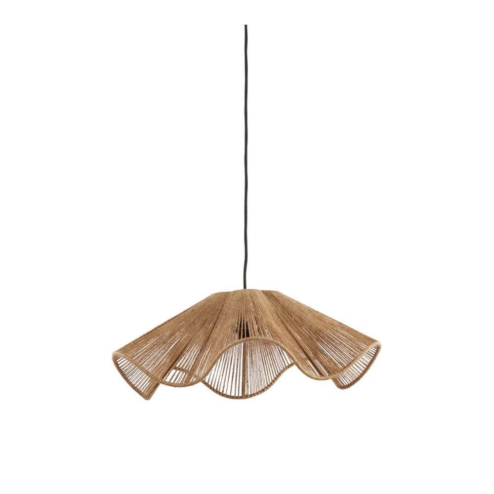 Lampe pendante en rotin Fodara Ø 48 cm marron Light & Living 8717807702083