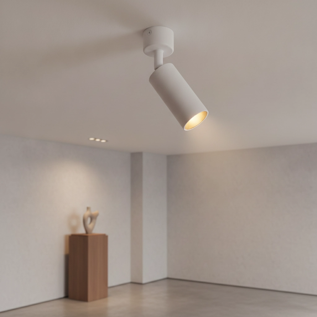 Spot de plafond Mor Blanc orientable