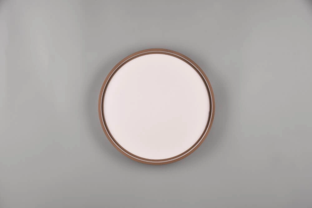 Plafonnier blanc avec marron Doha Trio 4017807575026