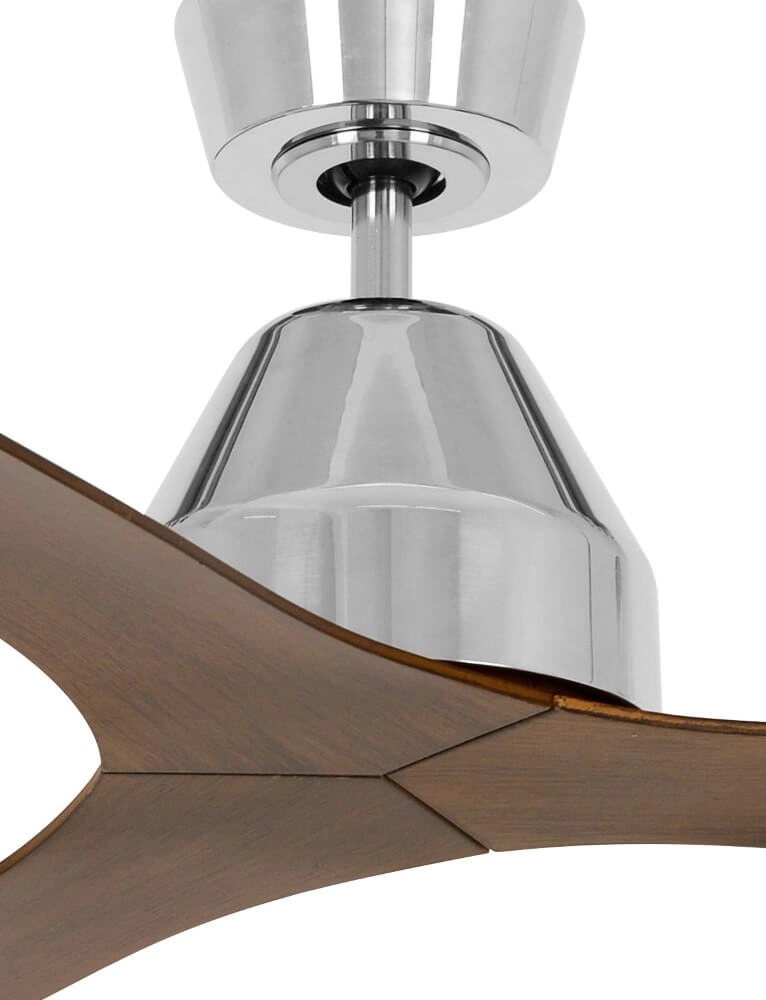 Ventilateur de plafond en bois sans lampe Whitehaven Ø 143cm IP55 Beacon 9333509136453