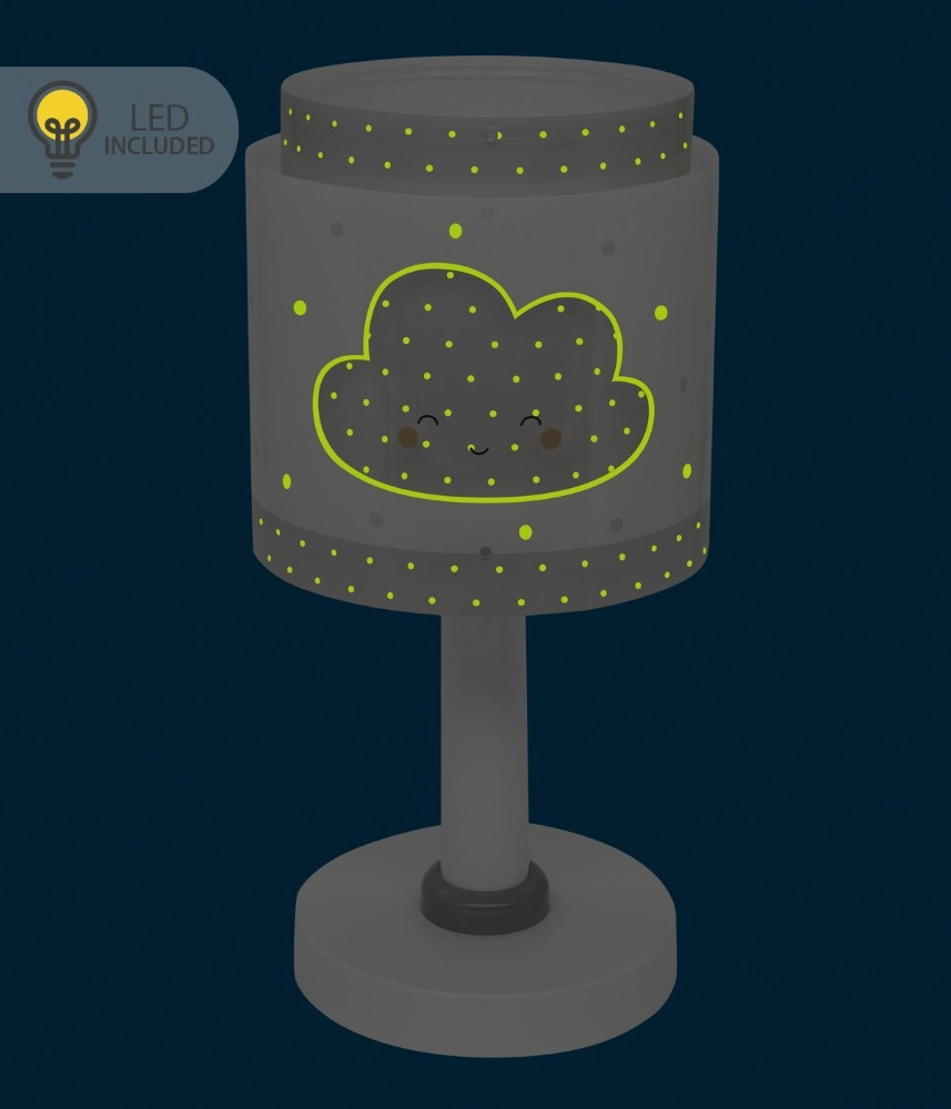 Lampe de table Baby Dreams lueur blanche dans le noir Dalber 8420406002590