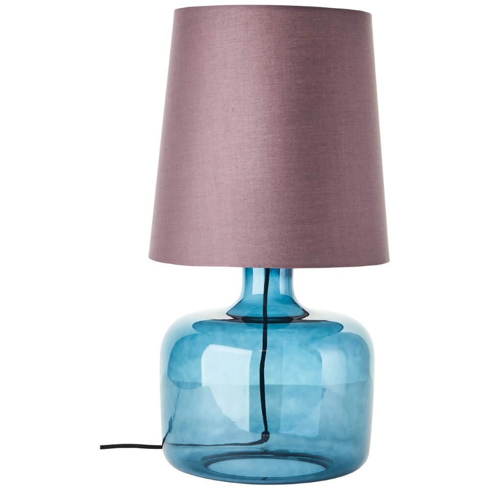Lampe de table Hydra bleu avec taupe Brilliant 4004353413131