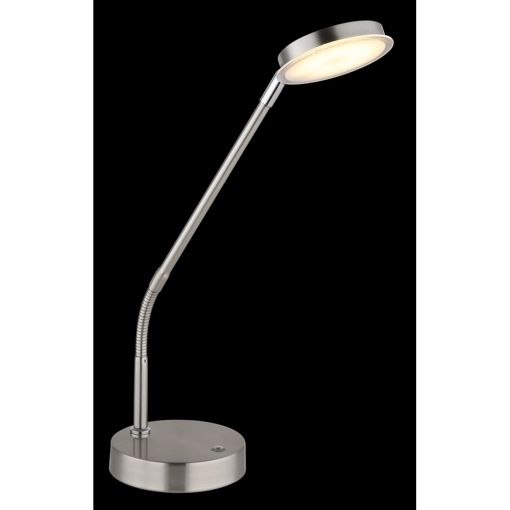 Lampe de bureau Silvio nickel Globo 9007371589166