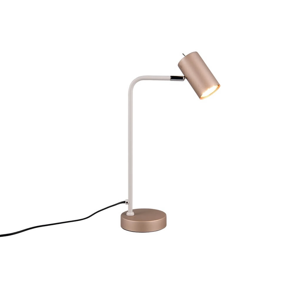 Lampe de table design Marley brun café Trio 4017807634013