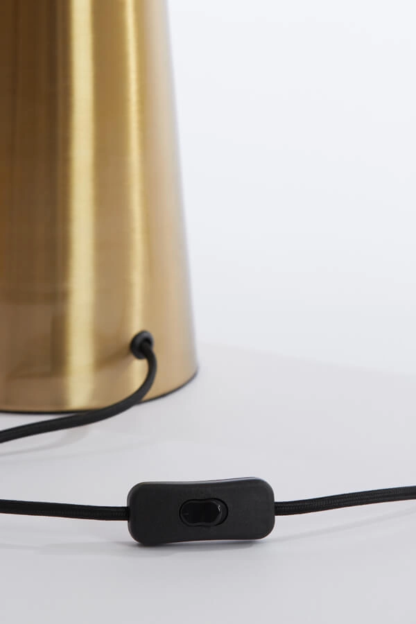 Lampe de table Pleat or Ø 30cm Light & Living 8717807687731