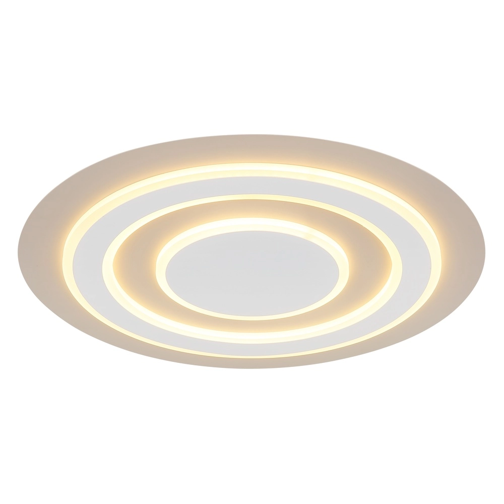 Plafonnier design Jayden brun sable Ø 48cm