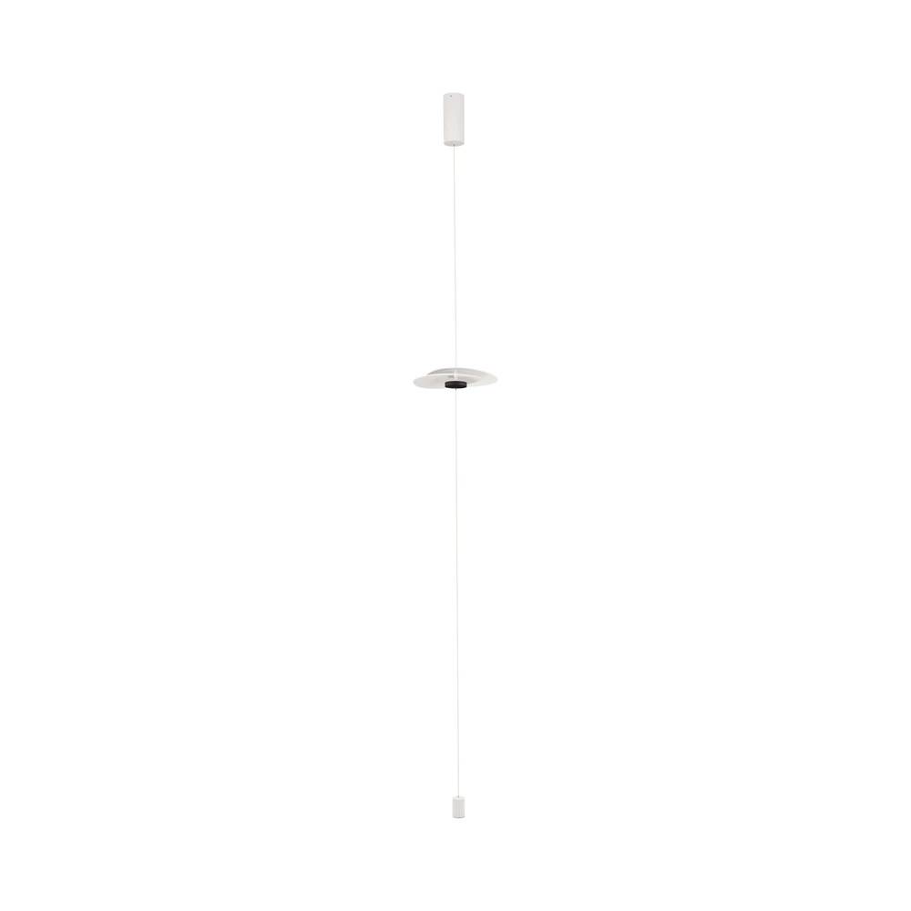 Suspension Olea design blanc Ø 35cm Lyora 5212017456946