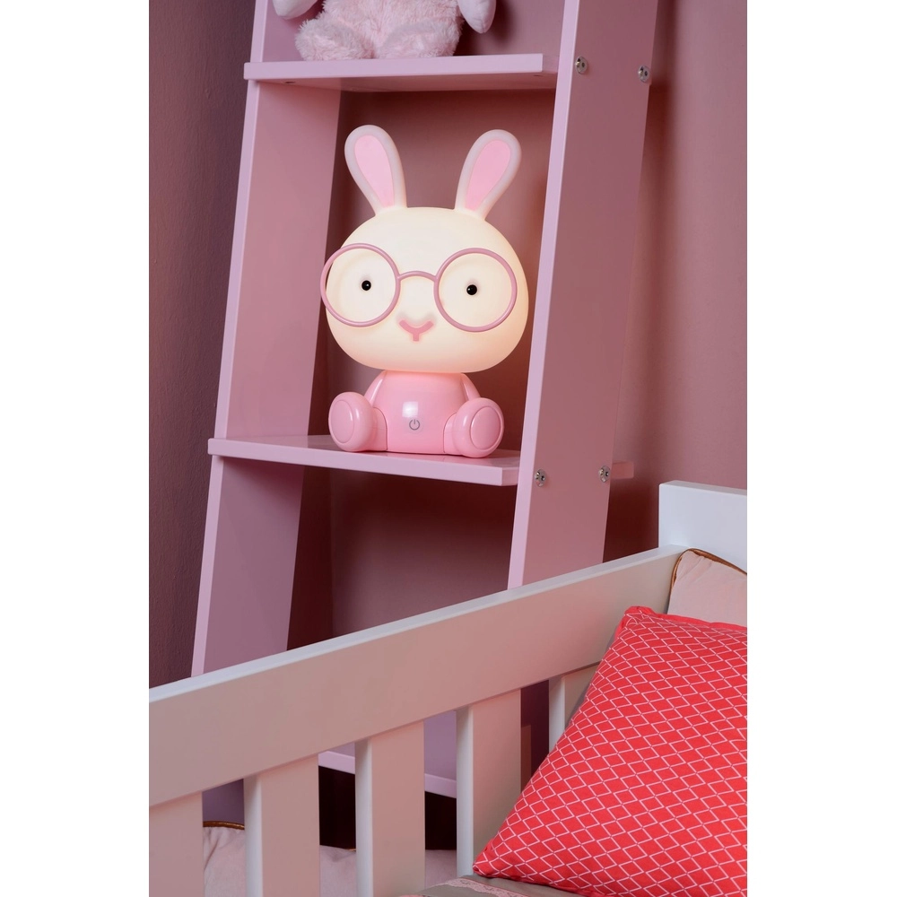 Veilleuse Dodo Rabbit Chambre des enfants rose Lucide 5411212712745