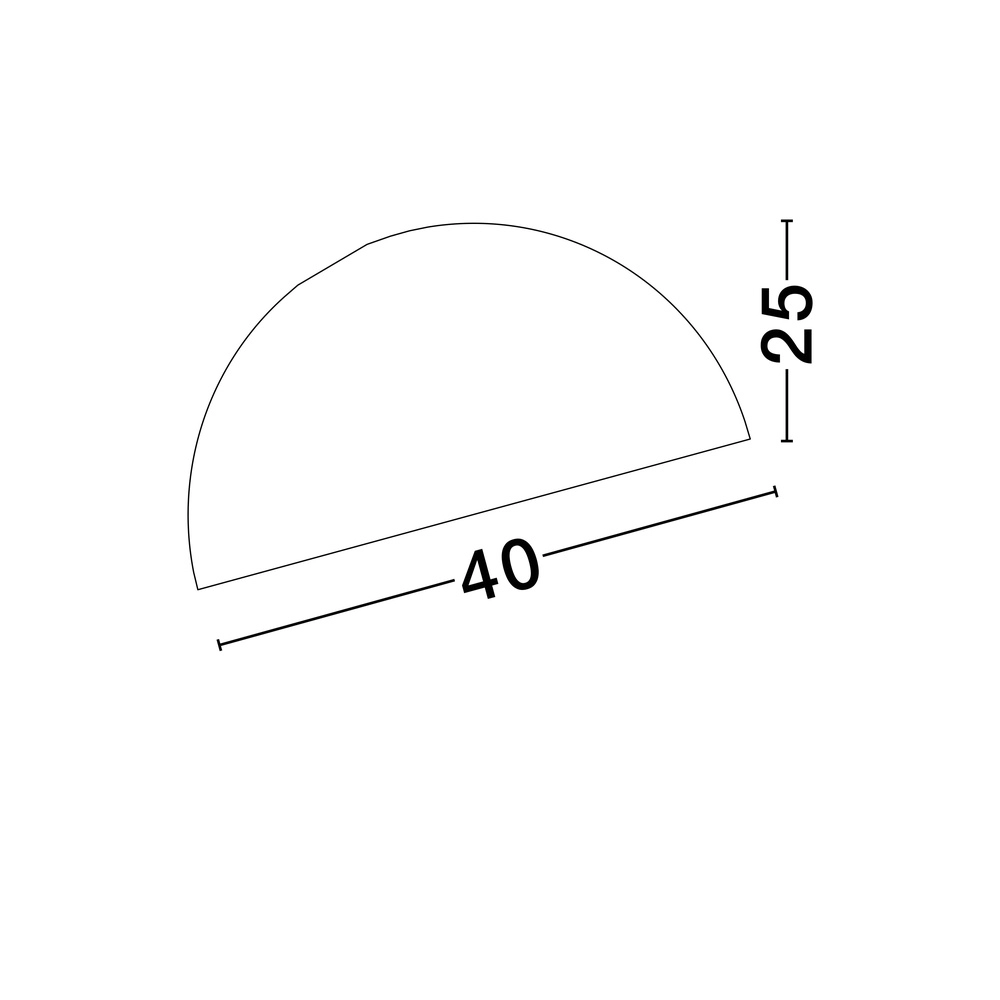Plafonnier Onia noir avec or Ø 40cm Lyora 5212017458117