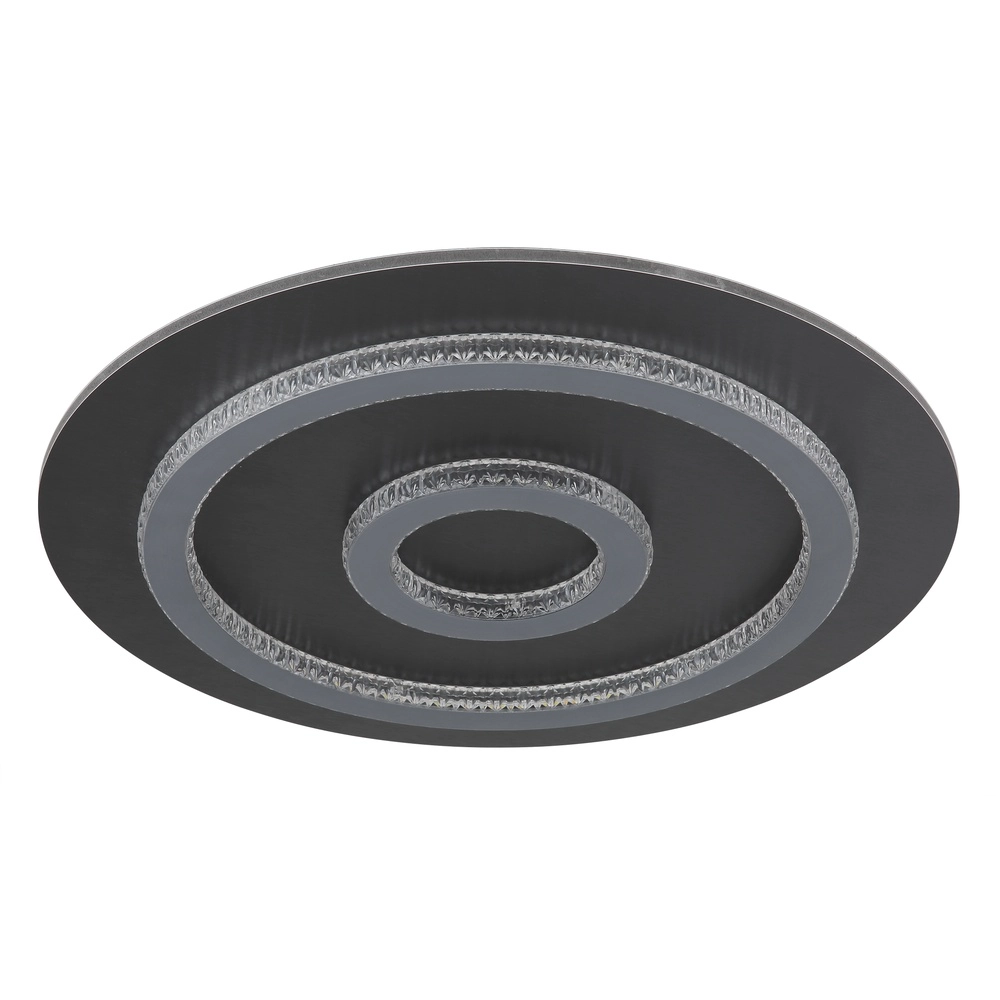 Lampe de plafond Jayden noir Ø 45cm Globo 9007371528837