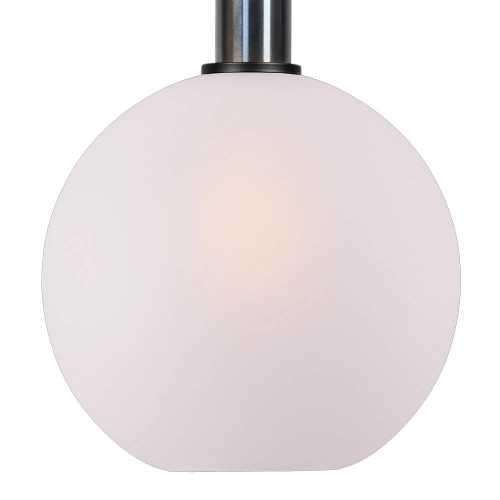 Lampe suspendue Ø 25cm Bella 2 Huile tachetée avec verre blanc mat Masterlight 8718121334257