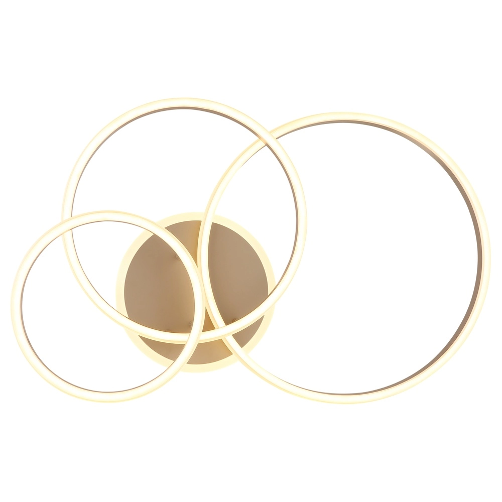 Lampe de plafond brun sable Rubio Conception Globo 9007371593040