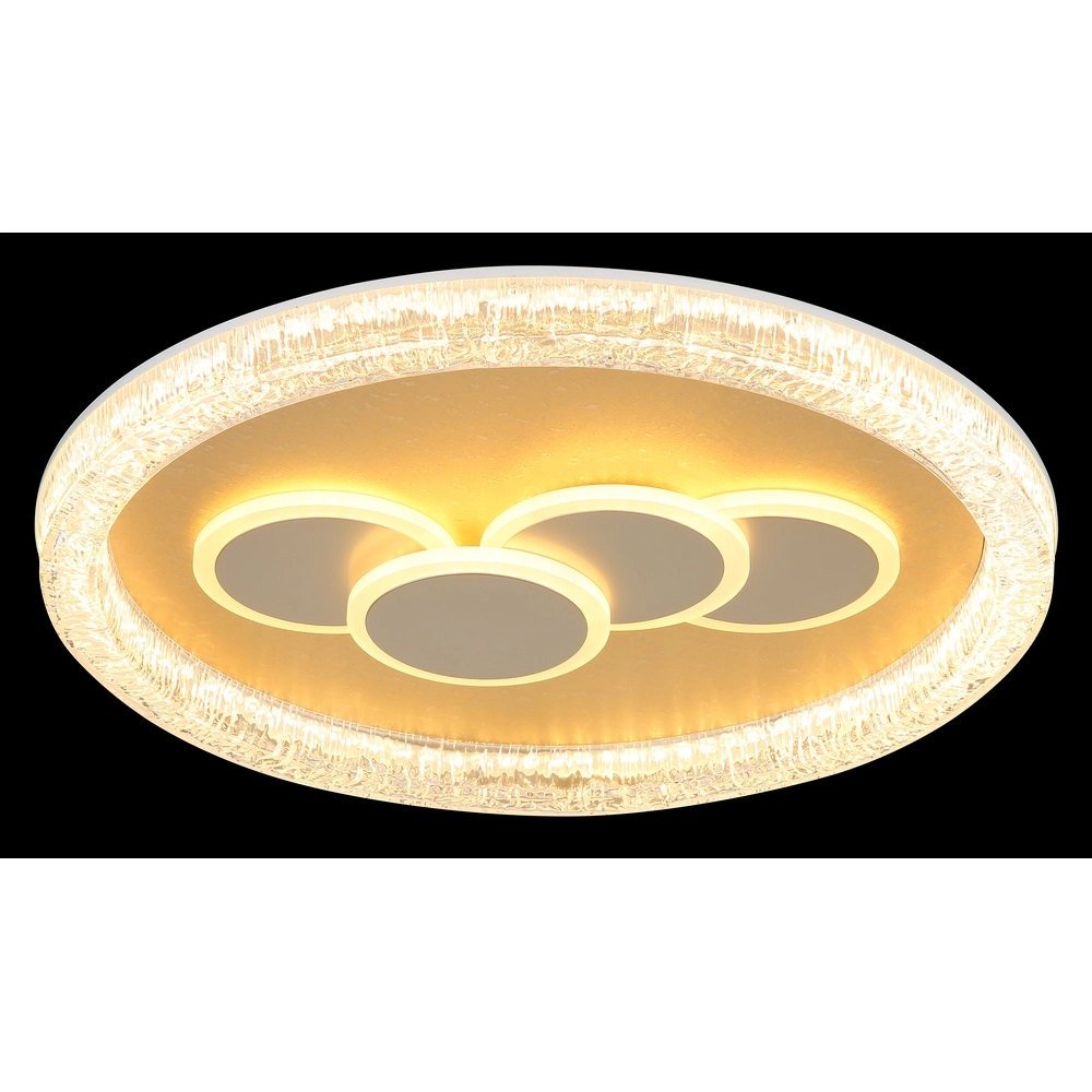 Éclairage de plafond Loraine avec un effet unique autour de Globo 9007371592272