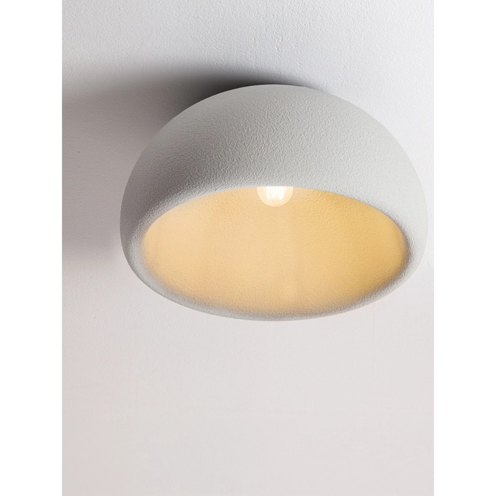 Lampe de plafond moderne Davo gris Ø 50cm Lyora 5212017495730
