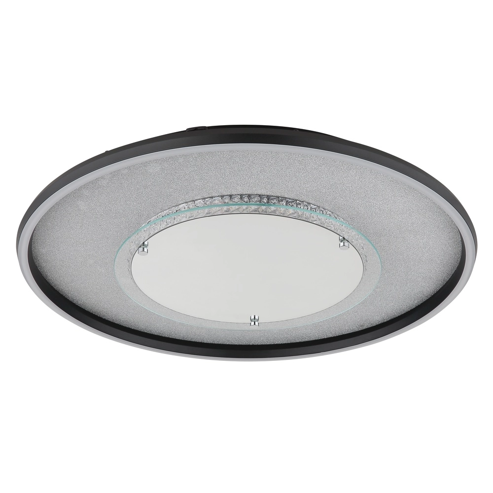 Lampe de plafond Mirrora noir Ø 51,5cm Globo 9007371569854