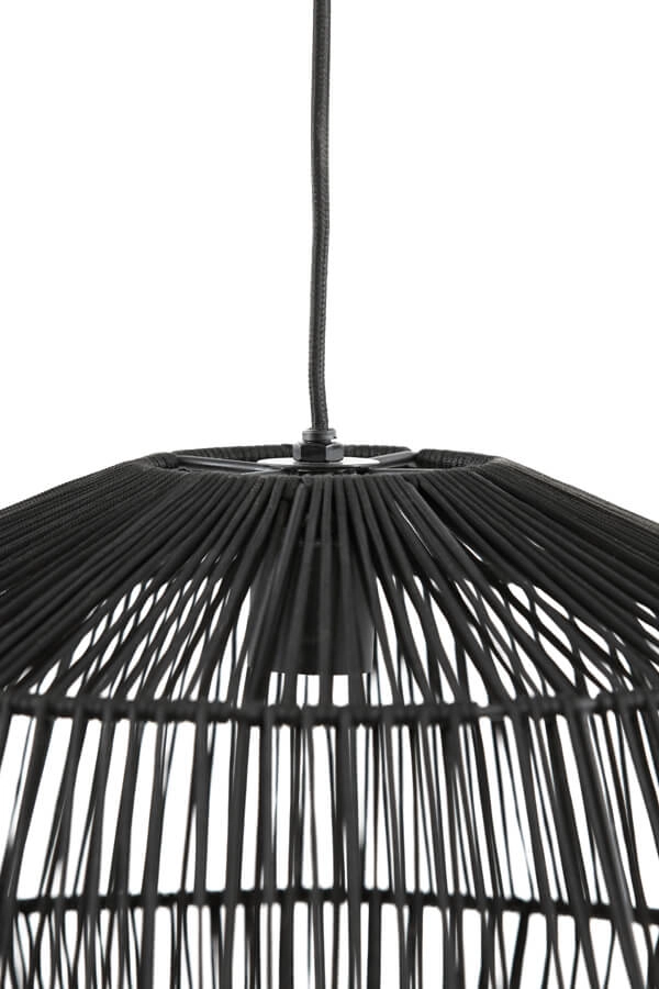 Suspension Bohème Deya noir Ø 40cm Light & Living 8717807681128