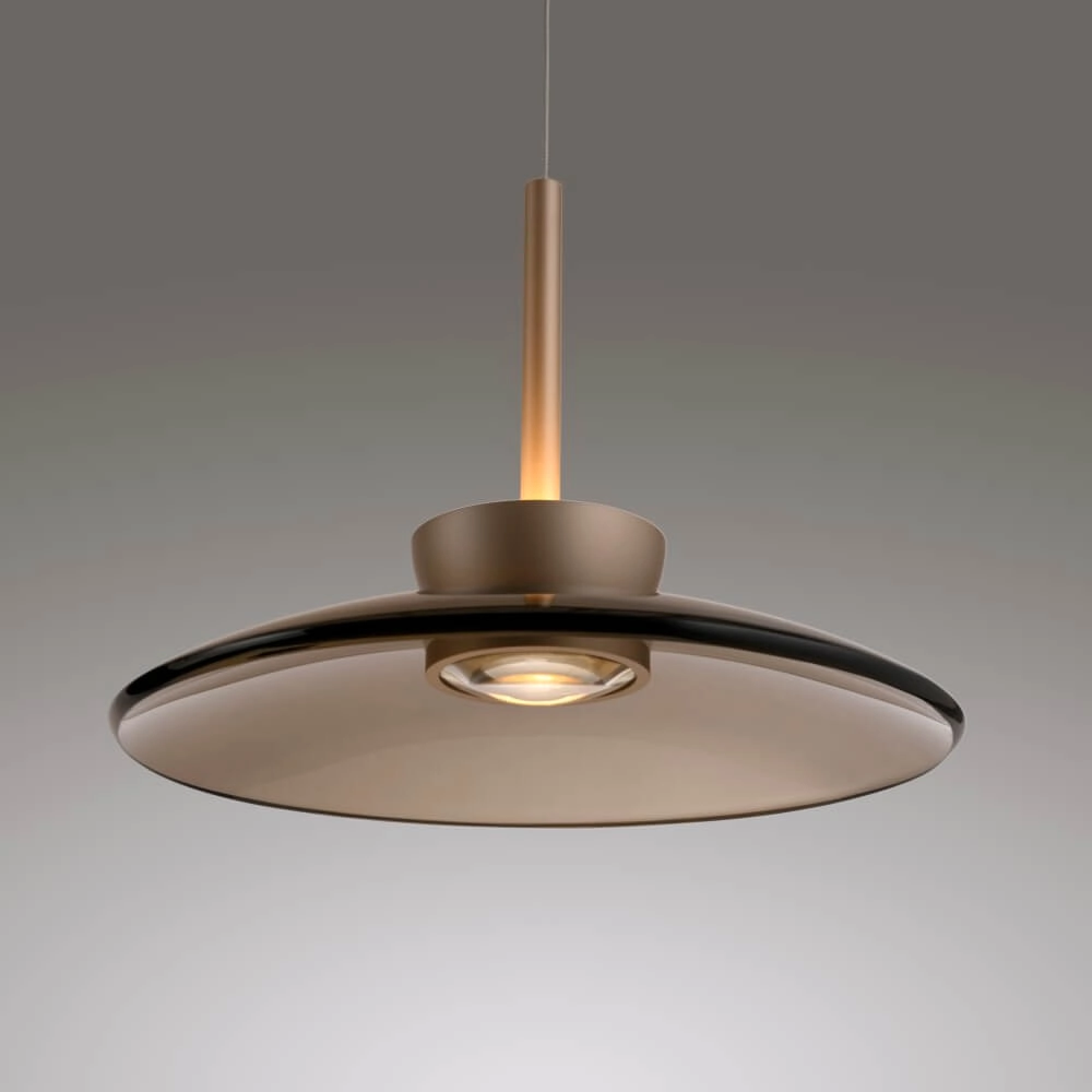 Lampe suspendue 3 lumières Pure Moon bronze Paul Neuhaus 4012248383940