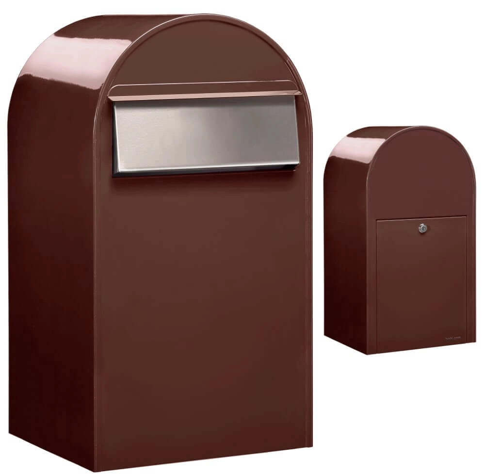 Boites aux lettres Grande B 8017 i Marron foncé Boites aux lettres Grande B 8017 i Marron foncé