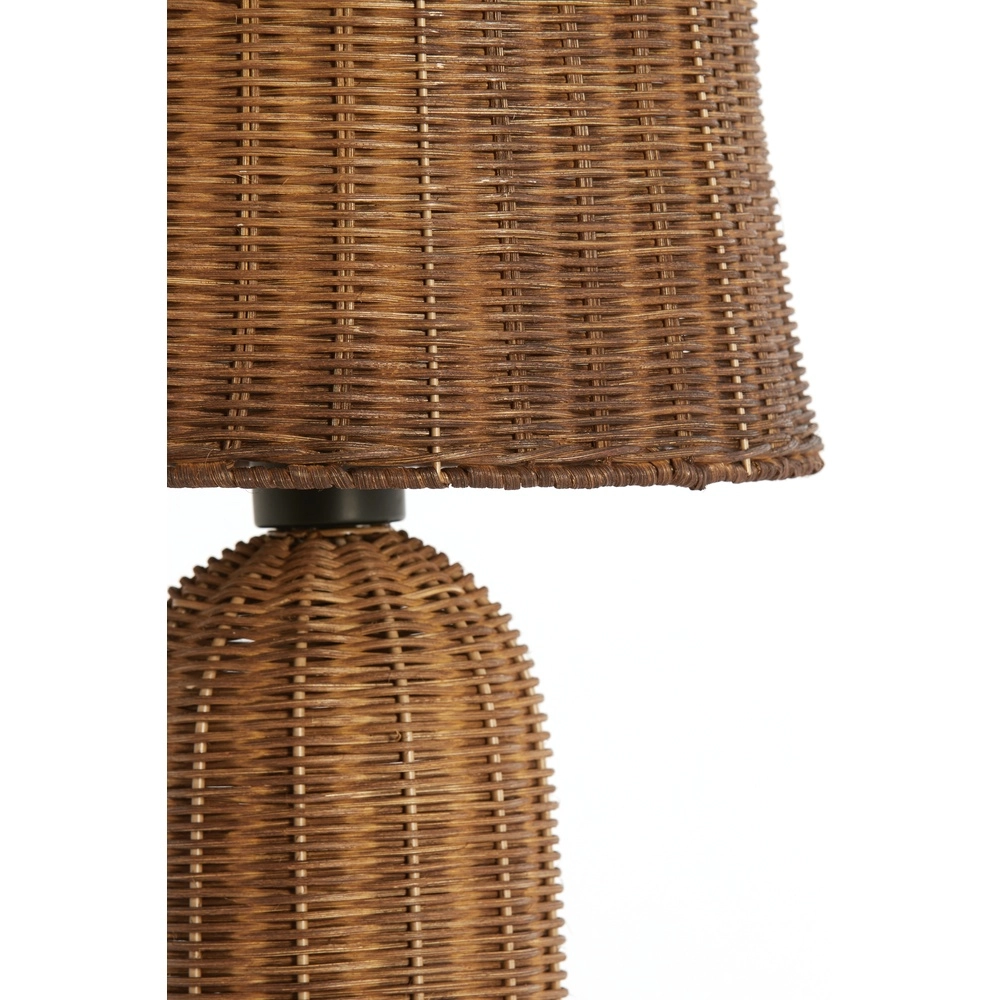 Lampe de table en rotin Mandor Ø 28,5cm - rotin naturel Light & Living 8717807820619