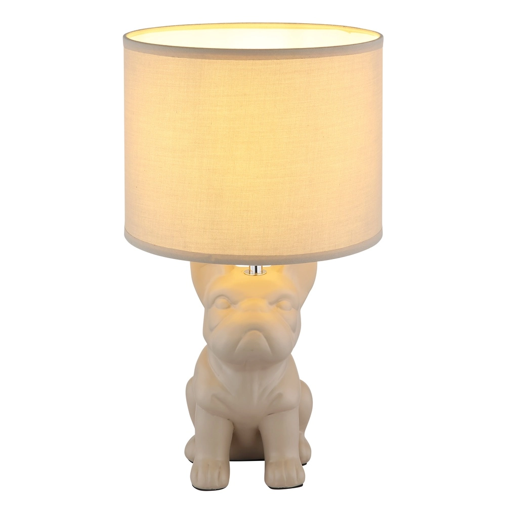 Lampe de table Dogo brun sable Globo 9007371578672