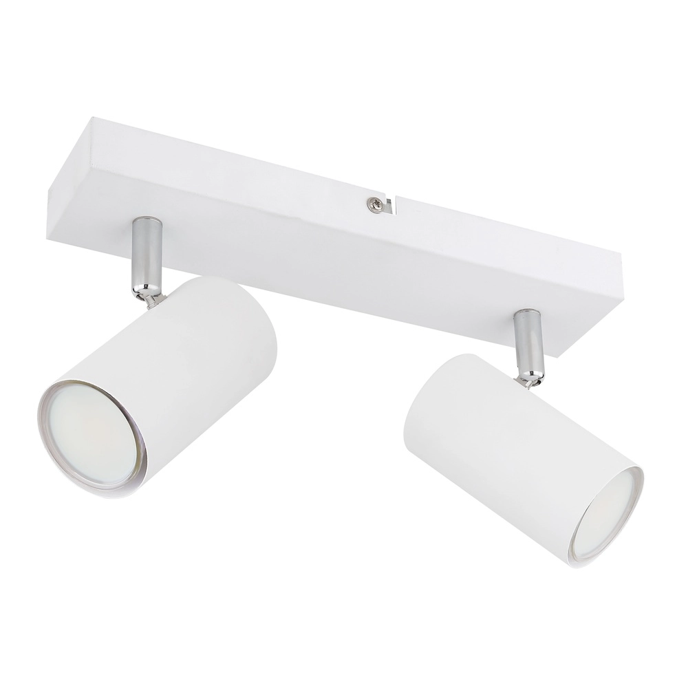 Lampe de plafond à deux lampes Robby Blanc Globo 9007371433520