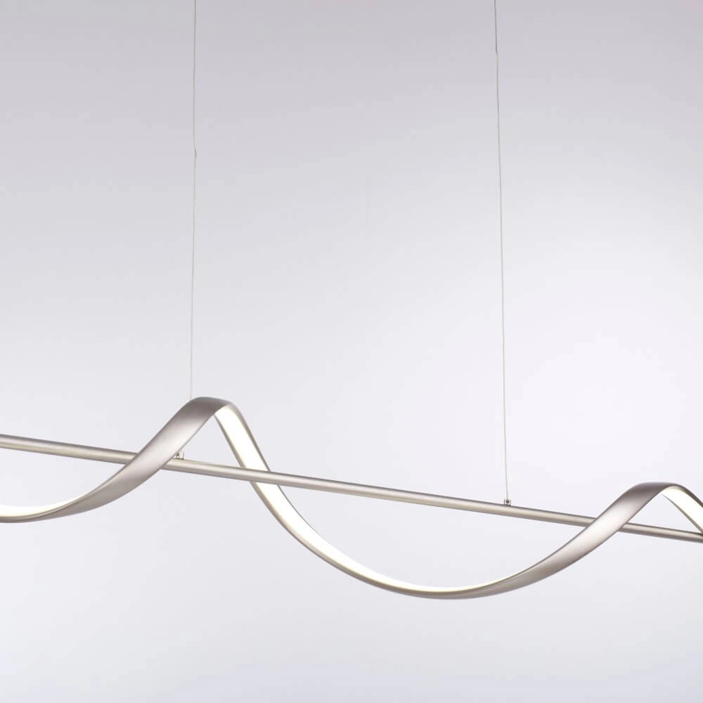 Lampe suspendue ondulée Q-Swing métal Paul Neuhaus 4012248374856