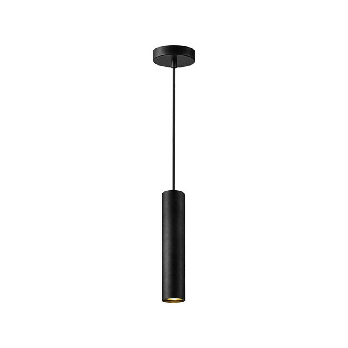 Lampe à suspension GU10 noire Ferroli