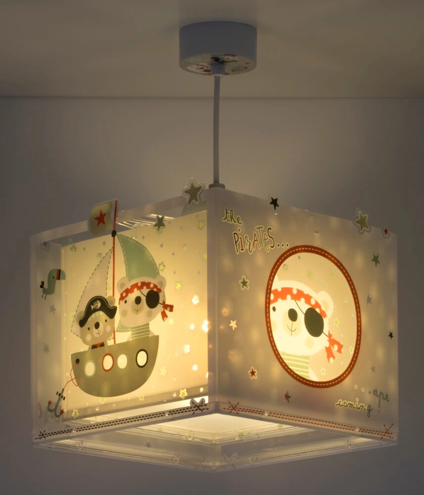 Lampe suspendue chambre d'enfant The Pirates Dalber 8420406745527
