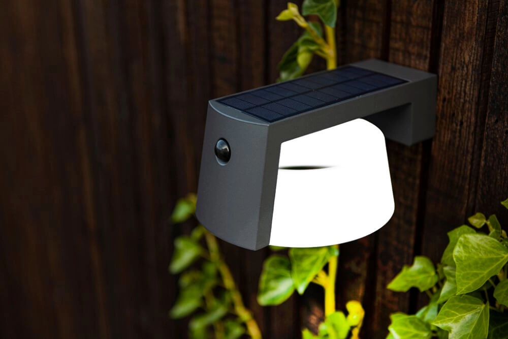 Applique solaire Moon anthracite Lutec 6939412014838