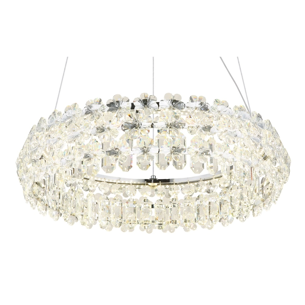 Lampe suspendue Diann Chrome Globo 9007371537853