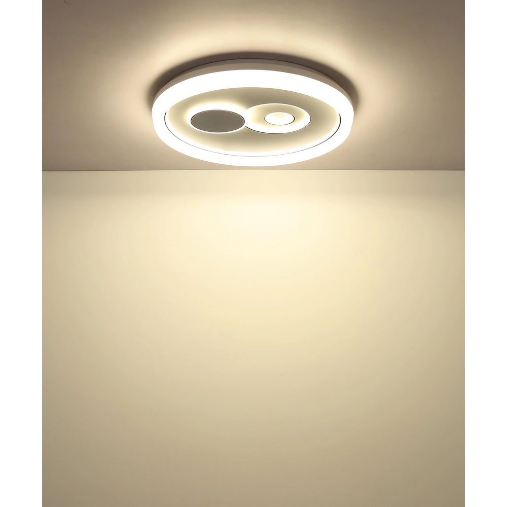 Lampe de plafond Ruiz I blanc Ø 49cm Globo 9007371522811