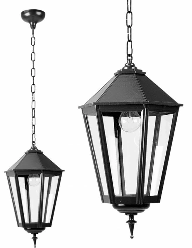 Ancienne lampe à suspension hollandaise K7A noir KS 8714732147903