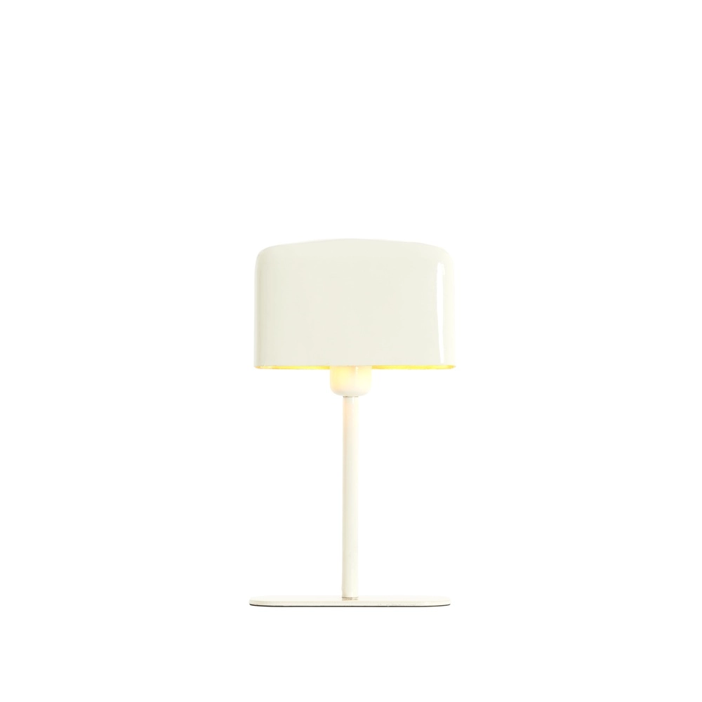Lampe de chevet Elenie 20x10cm - crème brillante Light & Living 8717807818715