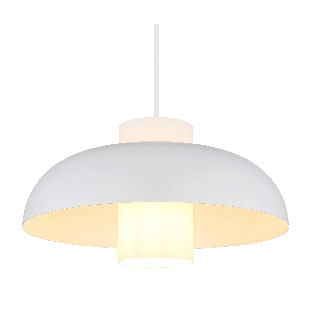 Lampe pendante moderne Lowe blanc Ø 38cm Globo 9007371506163