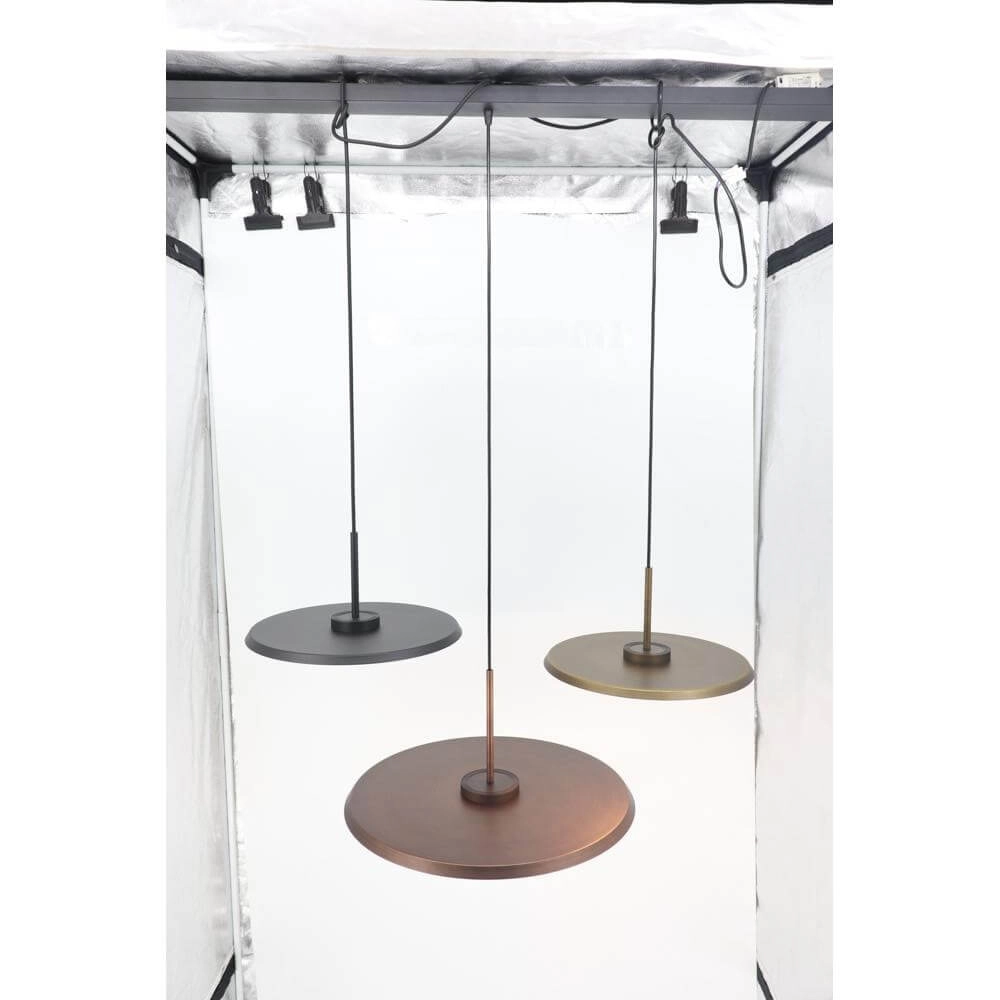 Suspension moderne Osorno bronze Ø 35cm Artdelight 8720701101647