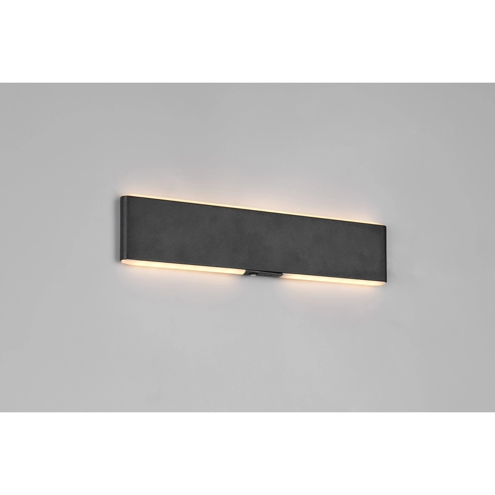 Applique murale moderne Conchita noir 32cm Trio 4017807655643