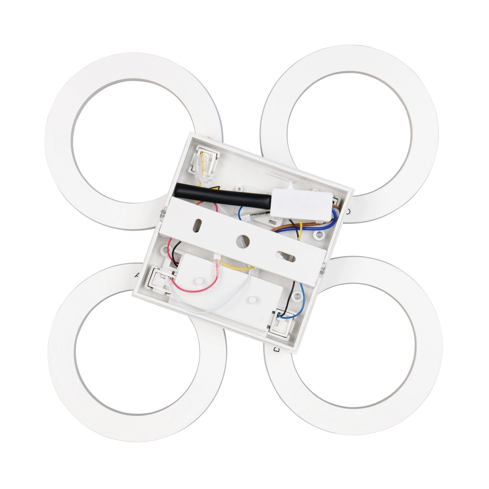 Lampe de plafond à design Cemi Rond blanc Trio 4017807704365