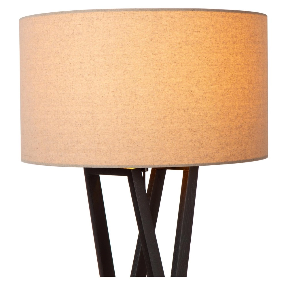 Lampe de pied Trafalgar Noir Lucide 5411212303424