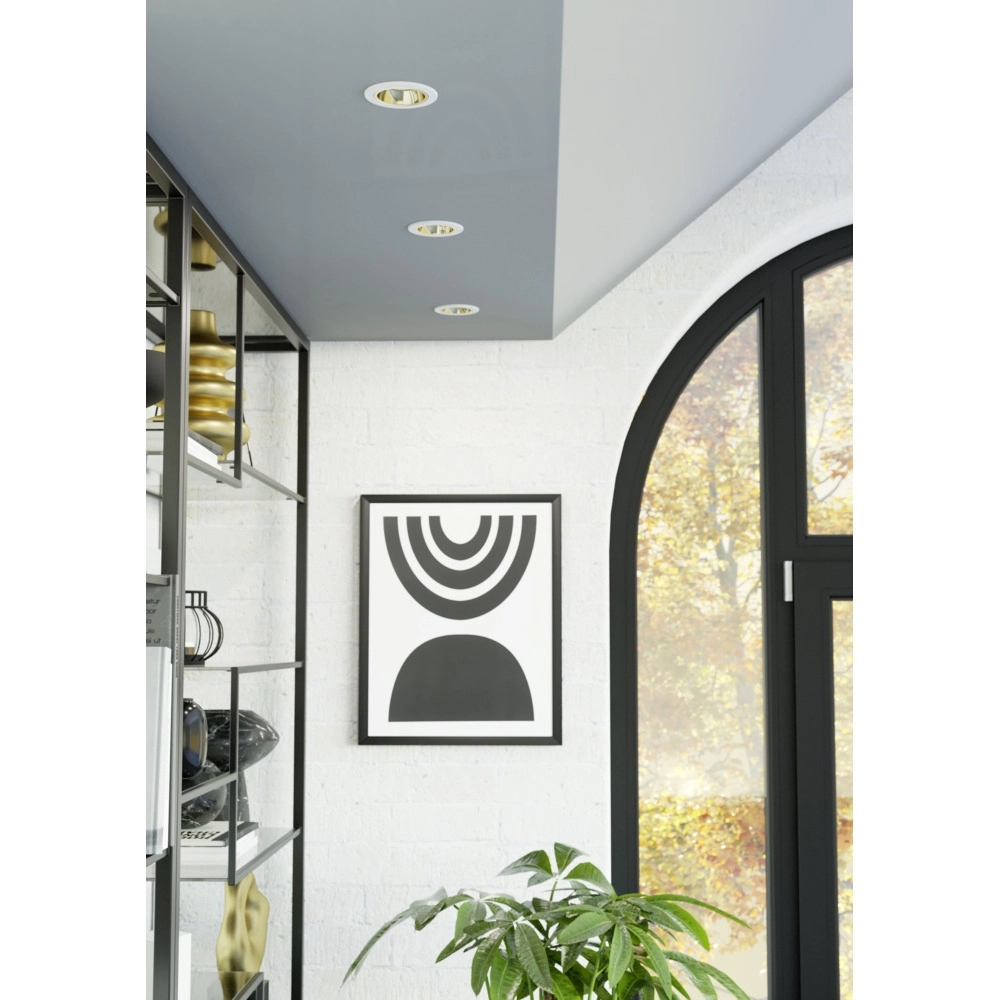 Spot encastré smart Yebra-Z blanc avec or Eglo 9008606359042