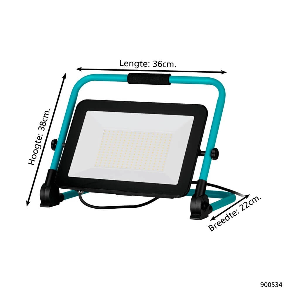 Lampe de chantier à LED Avelar 200W Eglo 9008606258437